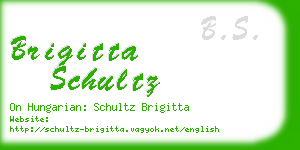 brigitta schultz business card